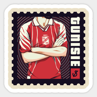 TUNISIA retro Sticker